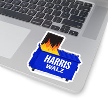 Load image into Gallery viewer, Harris Walz Dumpster Fire Sticker
