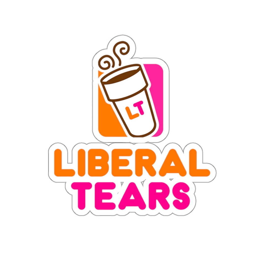 Liberal Tears Dunkin Spoof Sticker