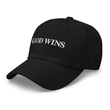 Load image into Gallery viewer, God Wins Dad Hat
