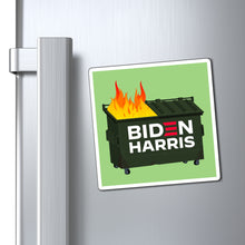 Load image into Gallery viewer, Biden Harris Dumpster Fire Magnet
