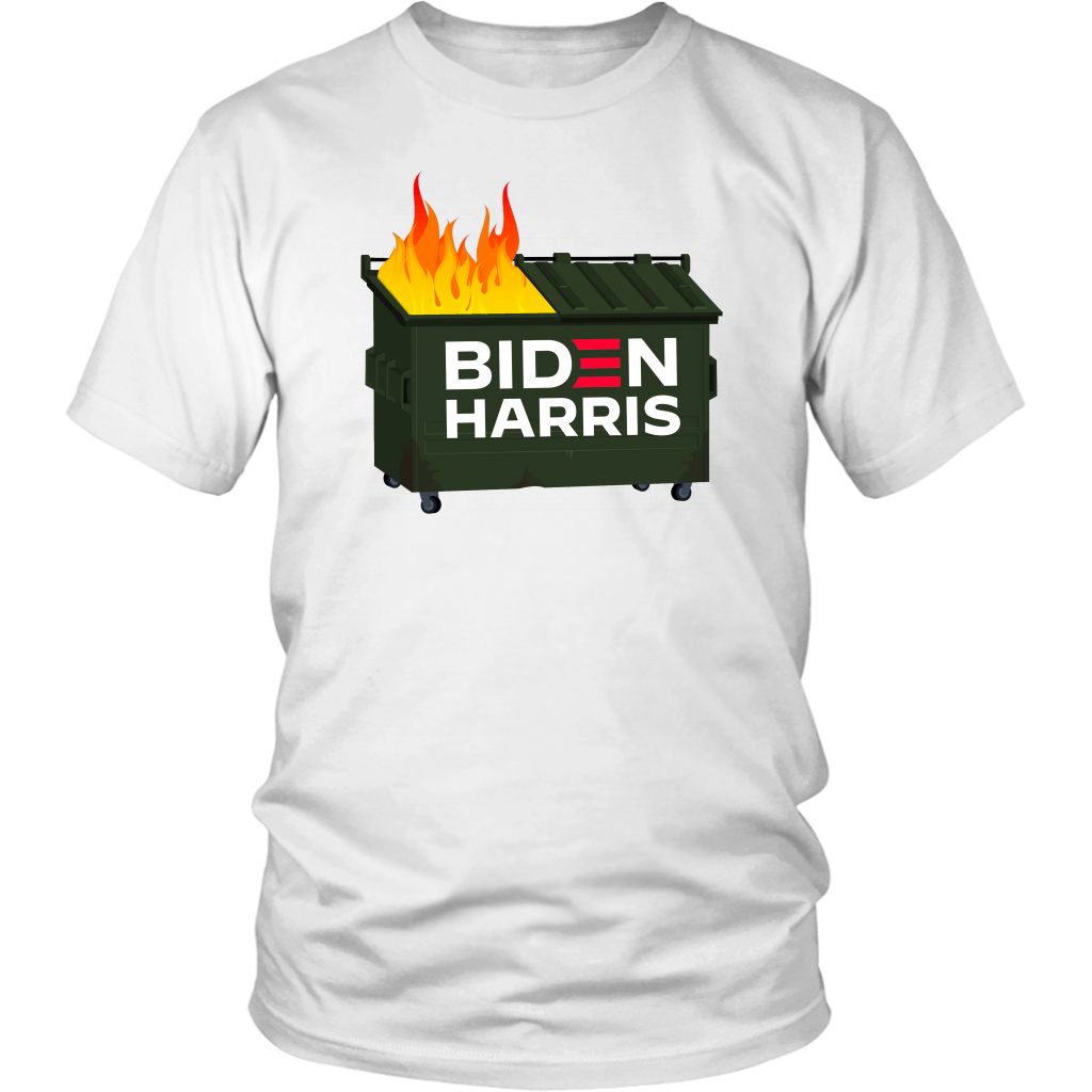 Biden Harris Dumpster Fire