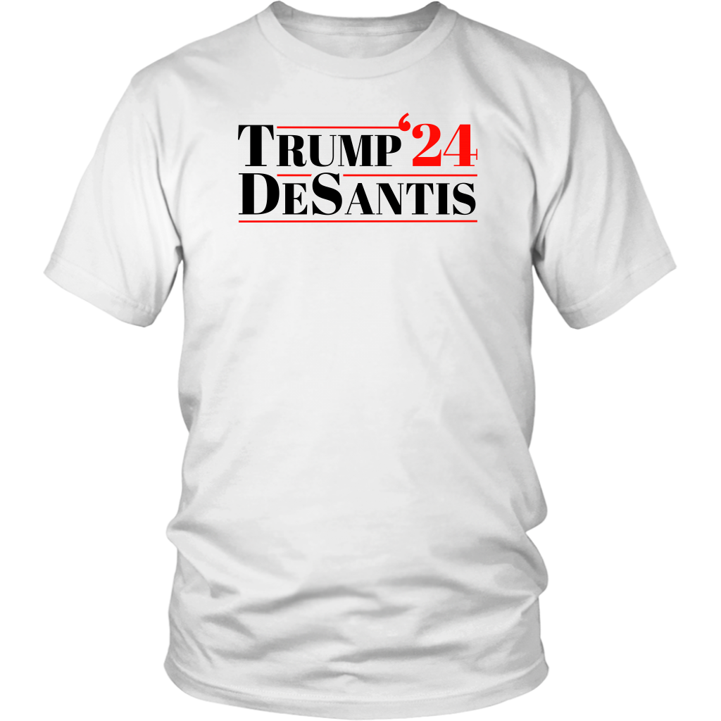 Trump DeSantis '24 (White)