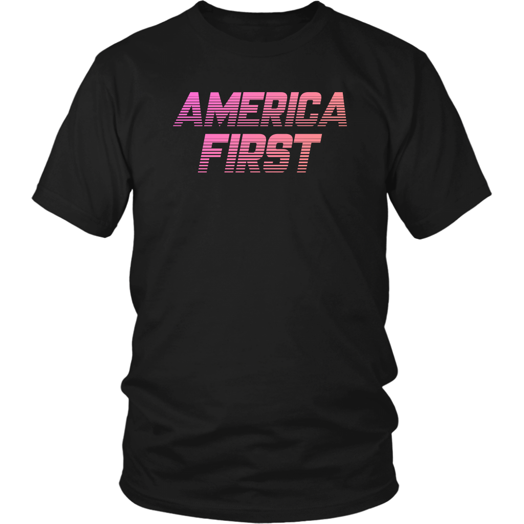 America First Retro Neon