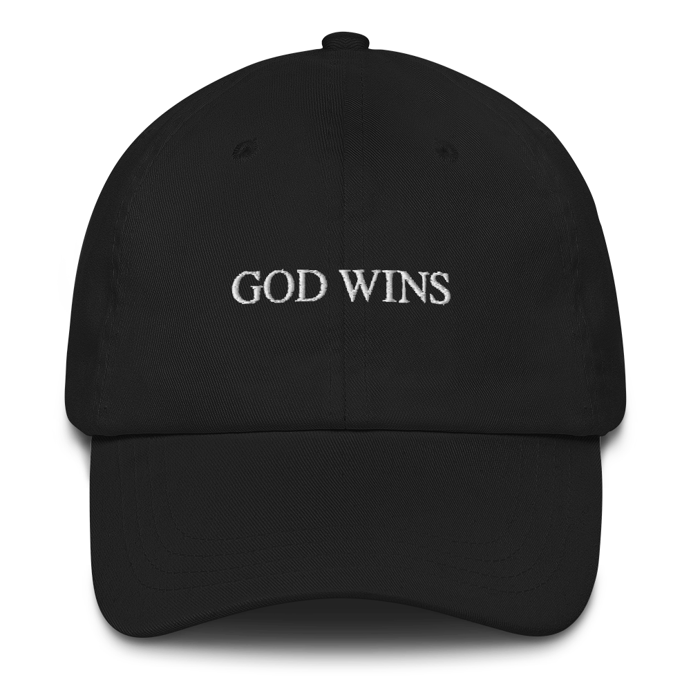 God Wins Dad Hat
