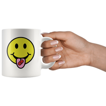Load image into Gallery viewer, Red Pill Smiley Face Mug
