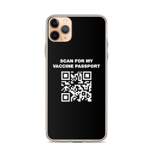 Load image into Gallery viewer, Scan for My Vaccine Passport (U.S. Constitution) iPhone Case
