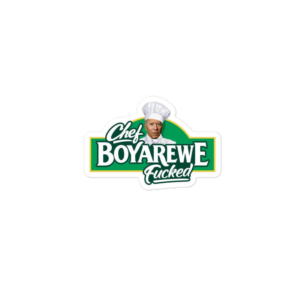 Chef Boyarewe Fucked Sticker
