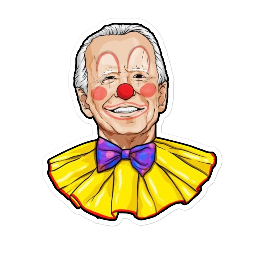 Biden the Clown Sticker