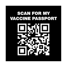Load image into Gallery viewer, Scan for My Vaccine Passport (U.S. Constitution) Sticker
